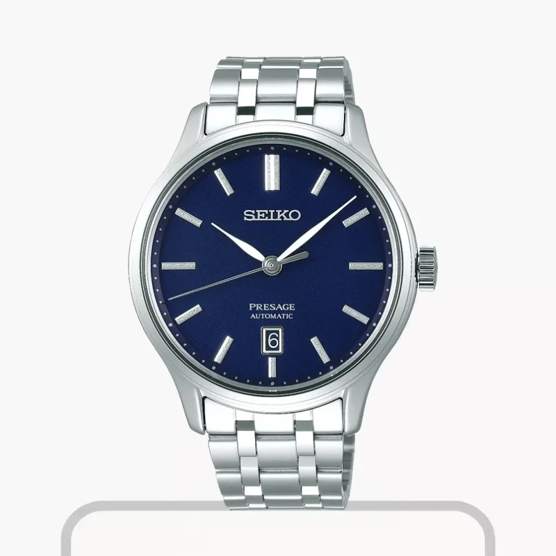 Seiko Men's Presage Japanese Garden Blue Dial Watch | SRPD41J1